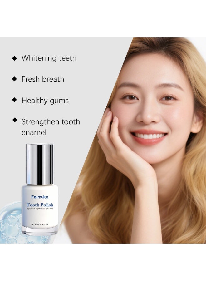 Feimuko 2-PACKS Teeth Polish Care Products |  Improve the Appearance of Your Teeth,Get a Brighter More Confident Smile 10ml*2 - Image 3